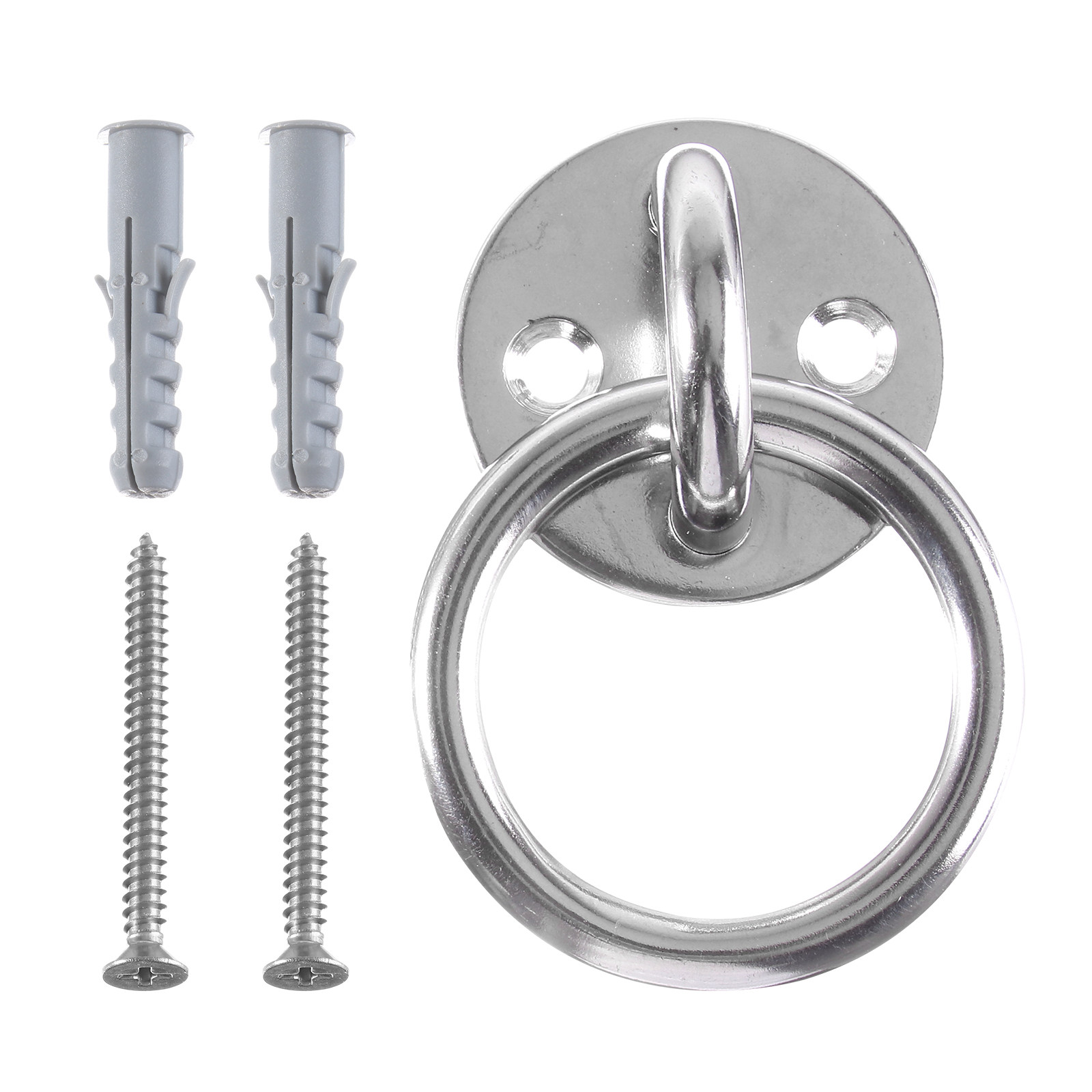 1Set Stainless Steel Wall Moun - Battle Rope Anchor ulasan dan harga