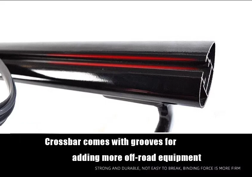 2pcs Black Crossbar Roof Rack  - Crossfit G ulasan dan harga