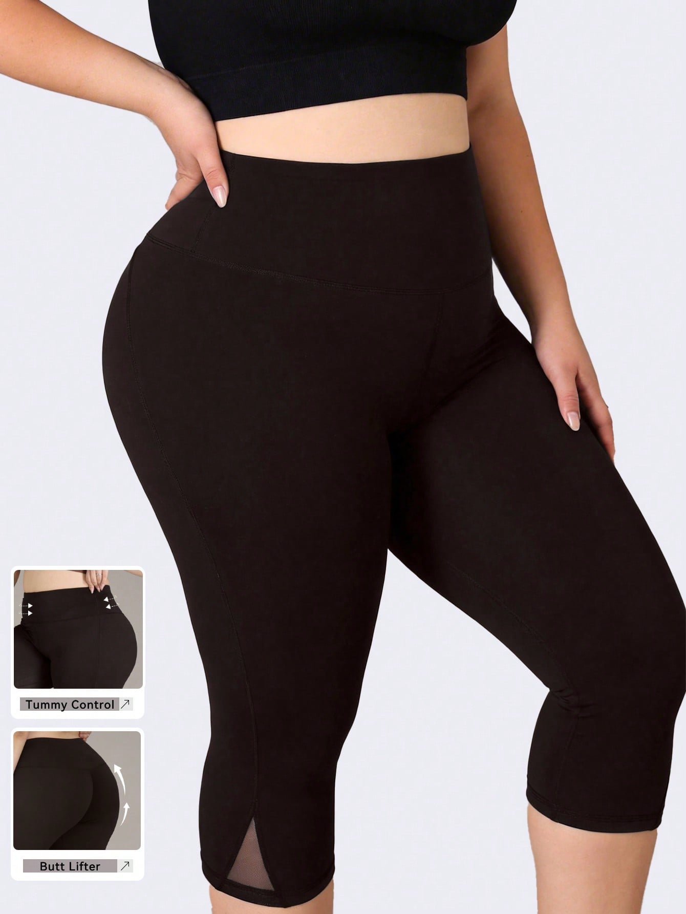 Plus Size Gym Leggings Women M - Crossfit Yoga ulasan dan harga