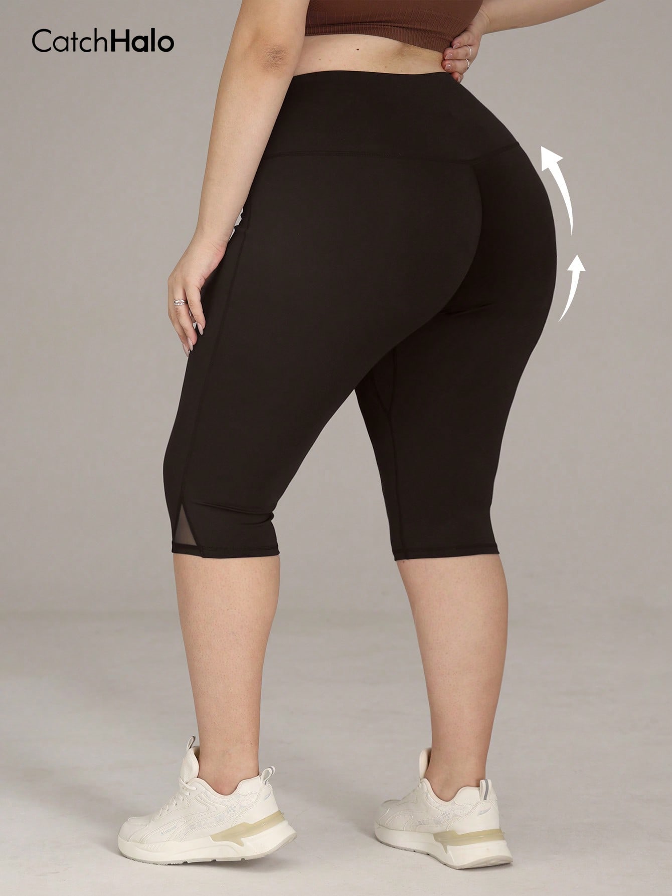 Plus Size Gym Leggings Women M - Crossfit Yoga ulasan dan harga