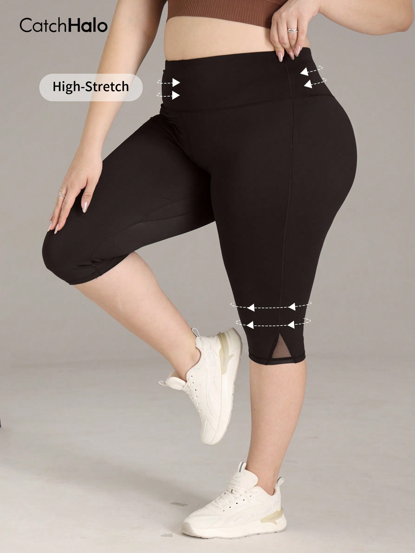 Plus Size Gym Leggings Women M - Crossfit Yoga ulasan dan harga
